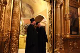 Епископ Моравичский Антоний поздравил отца Николая Балашова с днём Ангела