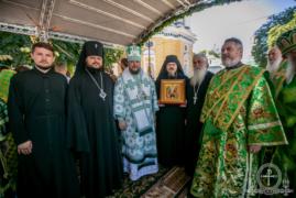 Епископ Моравичский Антоний сослужил Блаженнейшему митрополиту Киевскому и всея Украины Онуфрию в день его Ангела