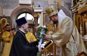 Фоторепортаж: Божественная литургия в день юбилея епископа Моравичского Антония