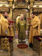 Божественная литургия в Неделю 22-ю по Пятидесятнице на Сербском подворье в Москве